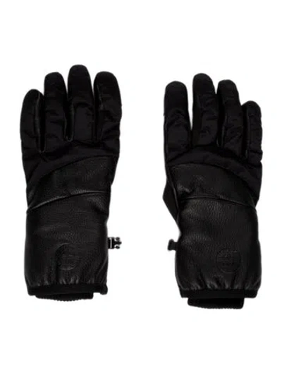 Pre-owned Stone Island Winter Gloves In Black