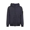 Stone Island Padded Jacket With Drip-proof And Wind-resistant In Blue