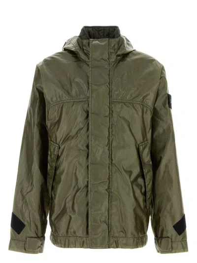 Stone Island Women's Dark Polyester Jacket