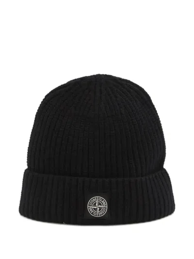 STONE ISLAND STONE ISLAND WOOL BEANIE
