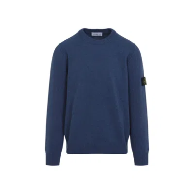 Stone Island Wool Blend Crew Neck Sweater