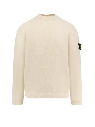 STONE ISLAND WOOL BLEND SWEATER