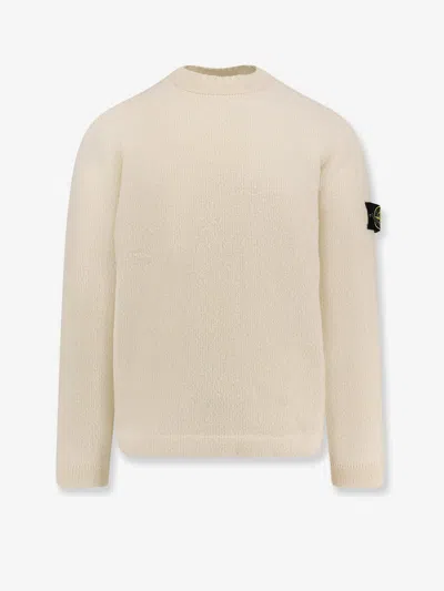STONE ISLAND WOOL BLEND SWEATER