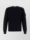 Stone Island Midnight Blue Wool Blend Sweater