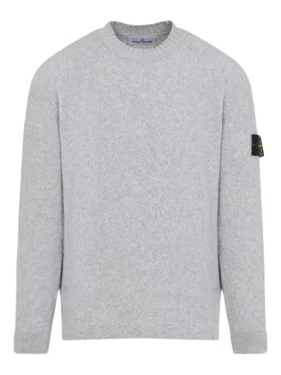 STONE ISLAND WOOL CREW NECK SWEATER