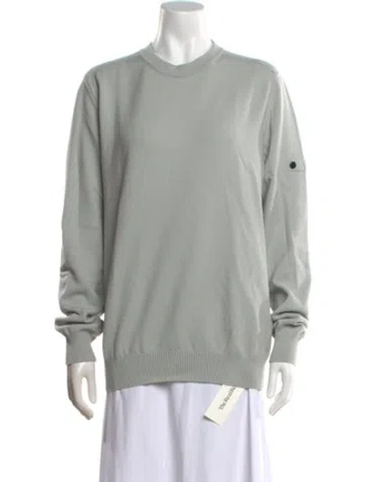 Pre-owned Stone Island Wool Crew Neck Sweater In Gray