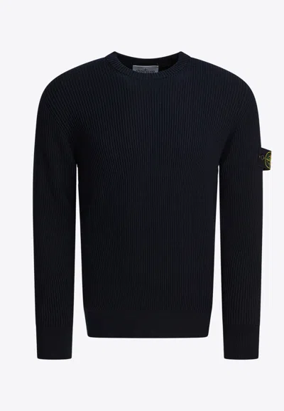STONE ISLAND WOOL CREWNECK SWEATER