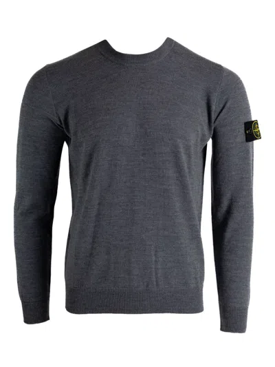 STONE ISLAND WOOL CREWNECK SWEATER