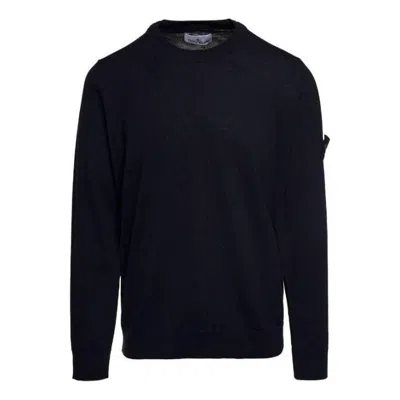 Stone Island Sweaters In Black