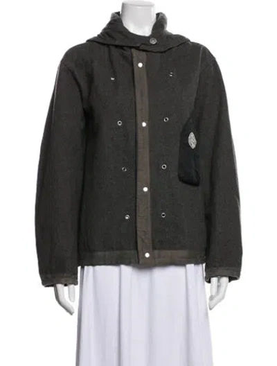 Pre-owned Stone Island Wool Jacket In Green