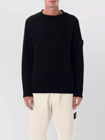 STONE ISLAND WOOL KNIT CREWNECK JUMPER