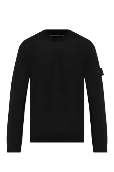 STONE ISLAND WOOL POLO CAPSULE GHOST