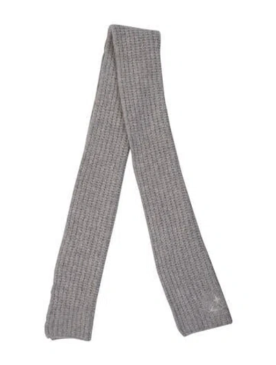 Pre-owned Stone Island Wool Scarf In Gray