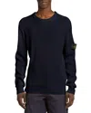 Stone Island Wool Sweater In Blue