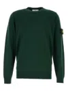 Stone Island Wool Sweater In Green
