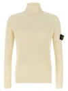 Stone Island Wool Sweater Sweaters And Cardigans White In Neutral