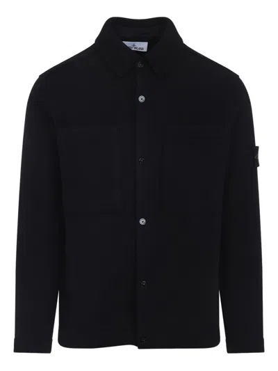 STONE ISLAND STONE ISLAND WOOL SWEATER WITH BUTTONS