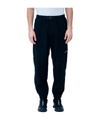 STONE ISLAND STONE ISLAND LOGO PATCH TAPERED-LEG TROUSERS