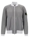 Stone Island Nylon Metal Bomber Jacket In Gray