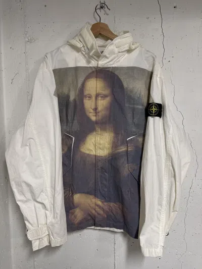Pre-owned Stone Island X Supreme “mona Lisa” Shell Jacket (2022
