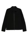 Stone Island Zip-fastening Jacket In Black