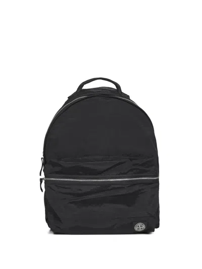 Stone Island Zip-fastening Nylon Backpack