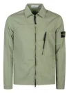 Stone Island Zip-fastening Pocket Jacket In Green