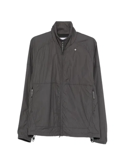 Stone Island Field Jacket In Gray