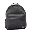Stone Island Compass Patch Padded Mini Crossbody Bag With Webbing Handle In Gray