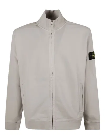 STONE ISLAND ZIP SWEATSHIRT