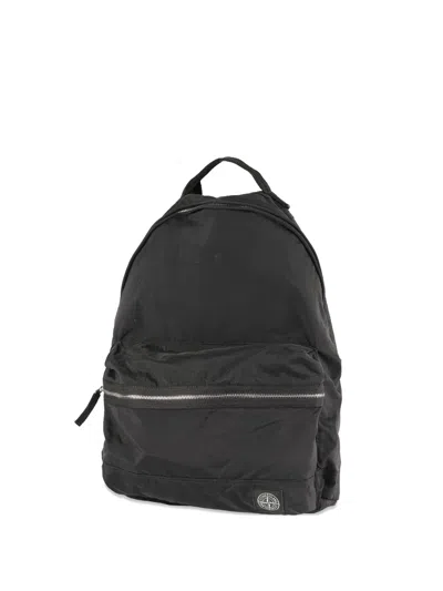 STONE ISLAND ZIP-UP BACKPACK