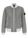 Stone Island Nylon Metal Bomber Jacket In Grau