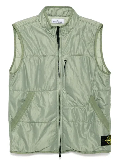 STONE ISLAND ZIP-UP GILET
