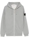 Stone Island 6100061 Organic Cotton Fleece In V0m64 Grey