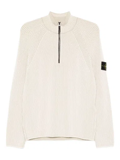 STONE ISLAND STONE ISLAND ZIP-UP SWEATER