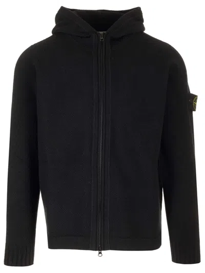 Stone Island Sweaters In Black