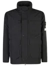 Stone Island Compass-badge Puffer Jacket In Black
