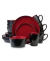 Stone Lain Albie 16 Pc. Dinnerware Set, Service For 4 In Multi
