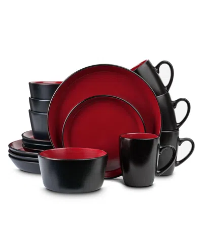 Stone Lain Albie 16 Pc. Dinnerware Set, Service For 4 In Multi