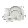 Stone Lain Albie 16-pc. Stoneware Dinnerware Set In White