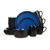 Stone Lain Albie 16 Piece Stoneware Dinnerware Set In Multi