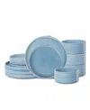 Stone Lain Bao 12 Pc. Dinnerware Set, Service For 4 In Blue