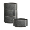 Stone Lain Bao 4-pc. Stoneware Cereal Bowl In Gray