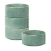 Stone Lain Bao 4-pc. Stoneware Cereal Bowl In Green
