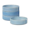 Stone Lain Bao 4-pc. Stoneware Pasta Bowl In Blue
