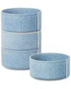 Stone Lain Bao 4pc Bowl Set In Blue