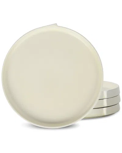 Stone Lain Bao 4pc Dinner Plate Set In Beige