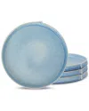 Stone Lain Bao 4pc Dinner Plate Set In Blue