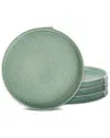 Stone Lain Bao 4pc Dinner Plate Set In Green