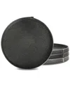 Stone Lain Bao 4pc Dinner Plate Set In Grey